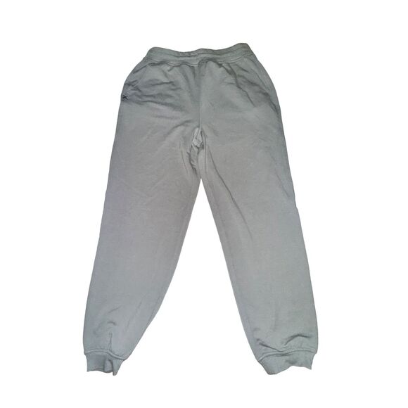 Cuts Clothing Cloud Fleece Sweatpants Women's L Gray-Green Mid Rise Pockets - Picture 1 of 7
